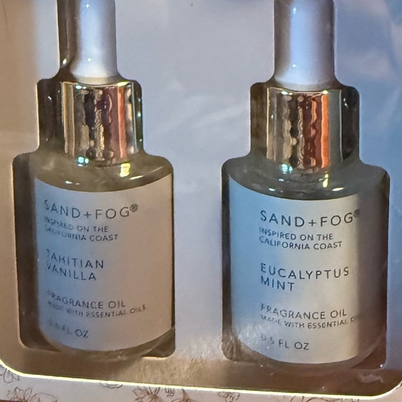 Sand + Fog NWT Inspired On The California Coast Fragrance Oil Dropper Set - Picture 4 of 6